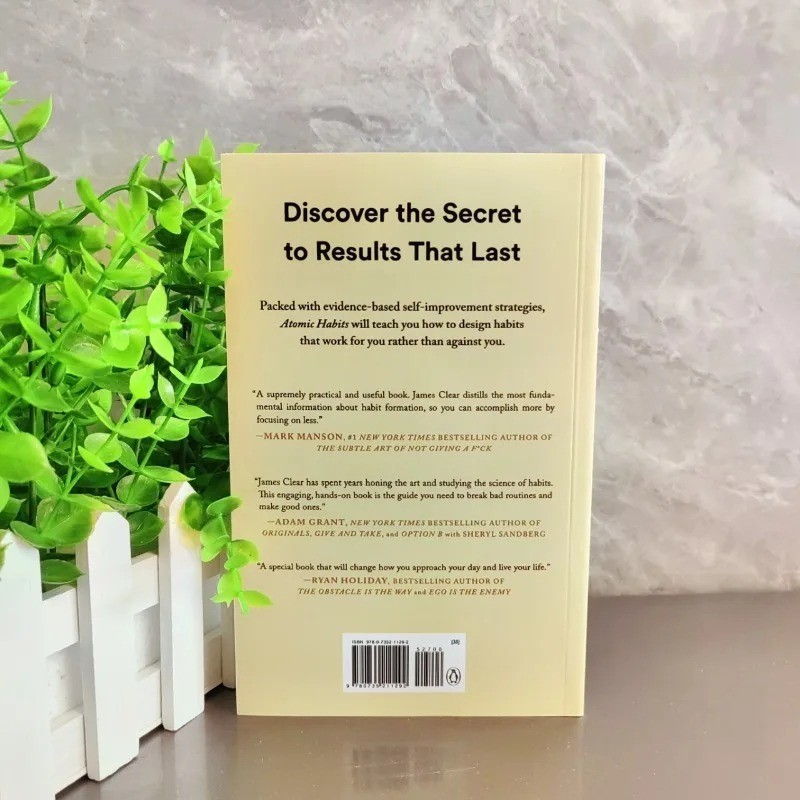 Atomic Habits (Paperback) by James Clear Build Good Habits (FREE SHIPPING USA)
