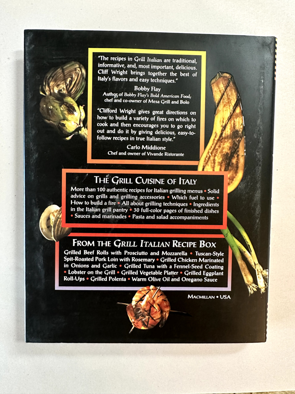 Grill Italian : 100 Classic Recipes Alla Griglia by Clifford A. Wright (1996,…