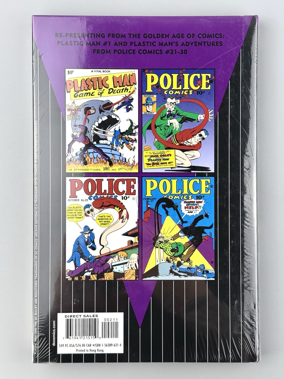The Plastic Man Archives Volume 2 (DC Archive Editions Hardcover) New Sealed