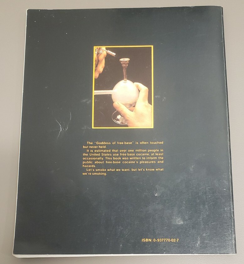 Pipe dreams: An inside look at free-base cocaine Paperback Book 1980 Don RAYE