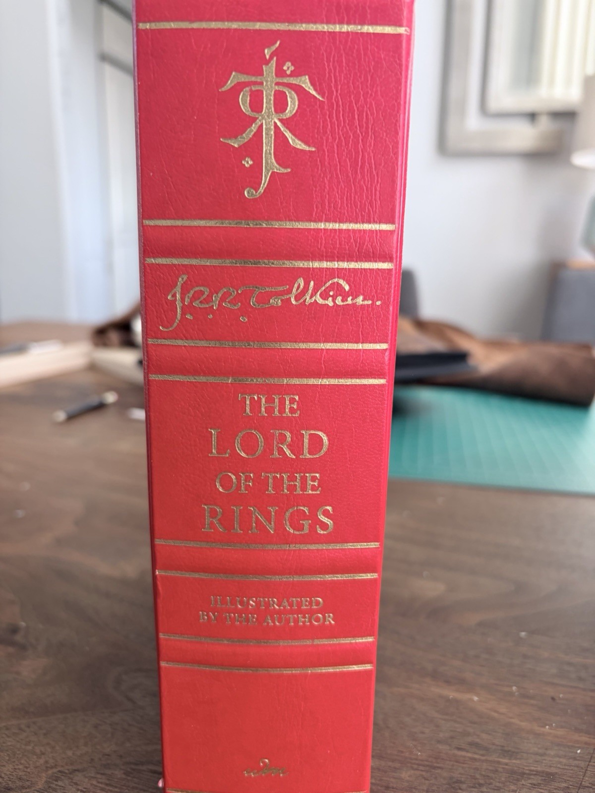 Lord of the Rings Hard Cover Red Edition With Illustrations
