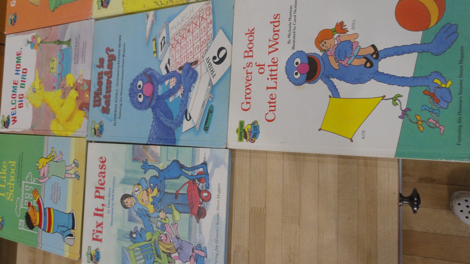 Sesame Street Book Club 1980&rsquo;s Set of 26 Books See Below for Titles & Condition
