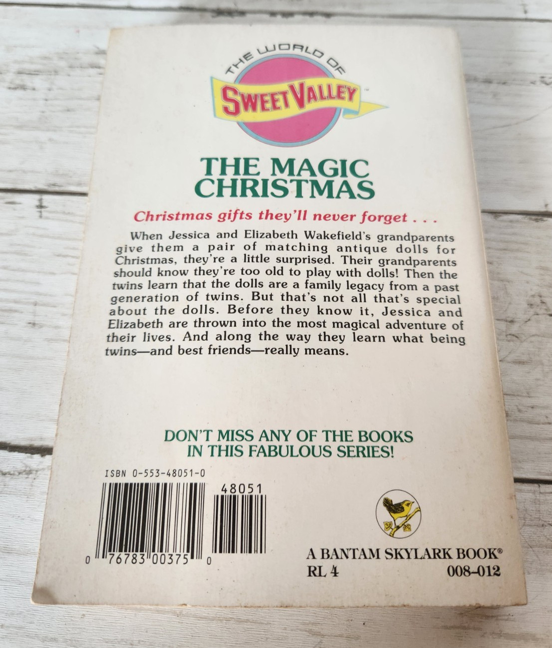 1990&rsquo;s Sweet Valley Twins Books BUILD YOUR COLLECTION Francine Pascal Paperback