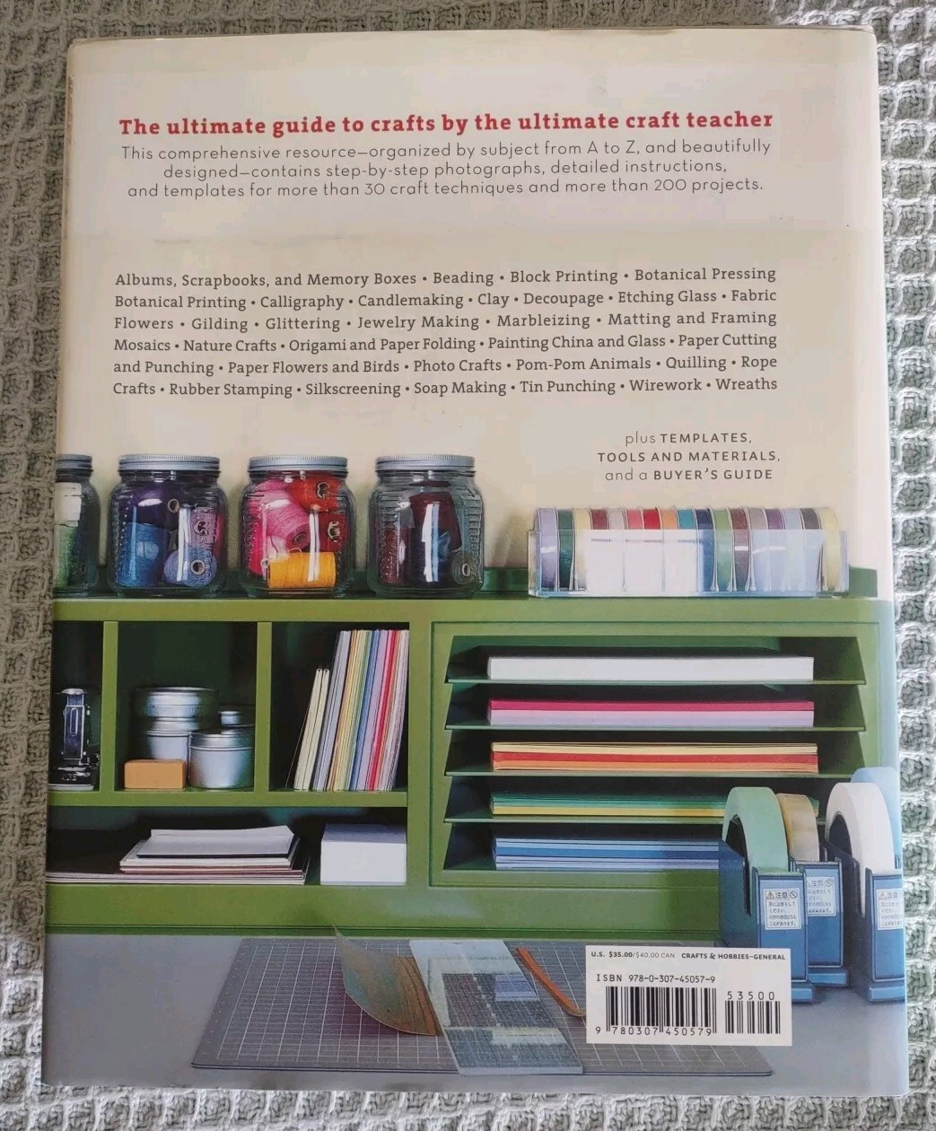 2009 First Edition Hardcover Book: Martha Stewart&rsquo;s Encyclopedia Of Crafts