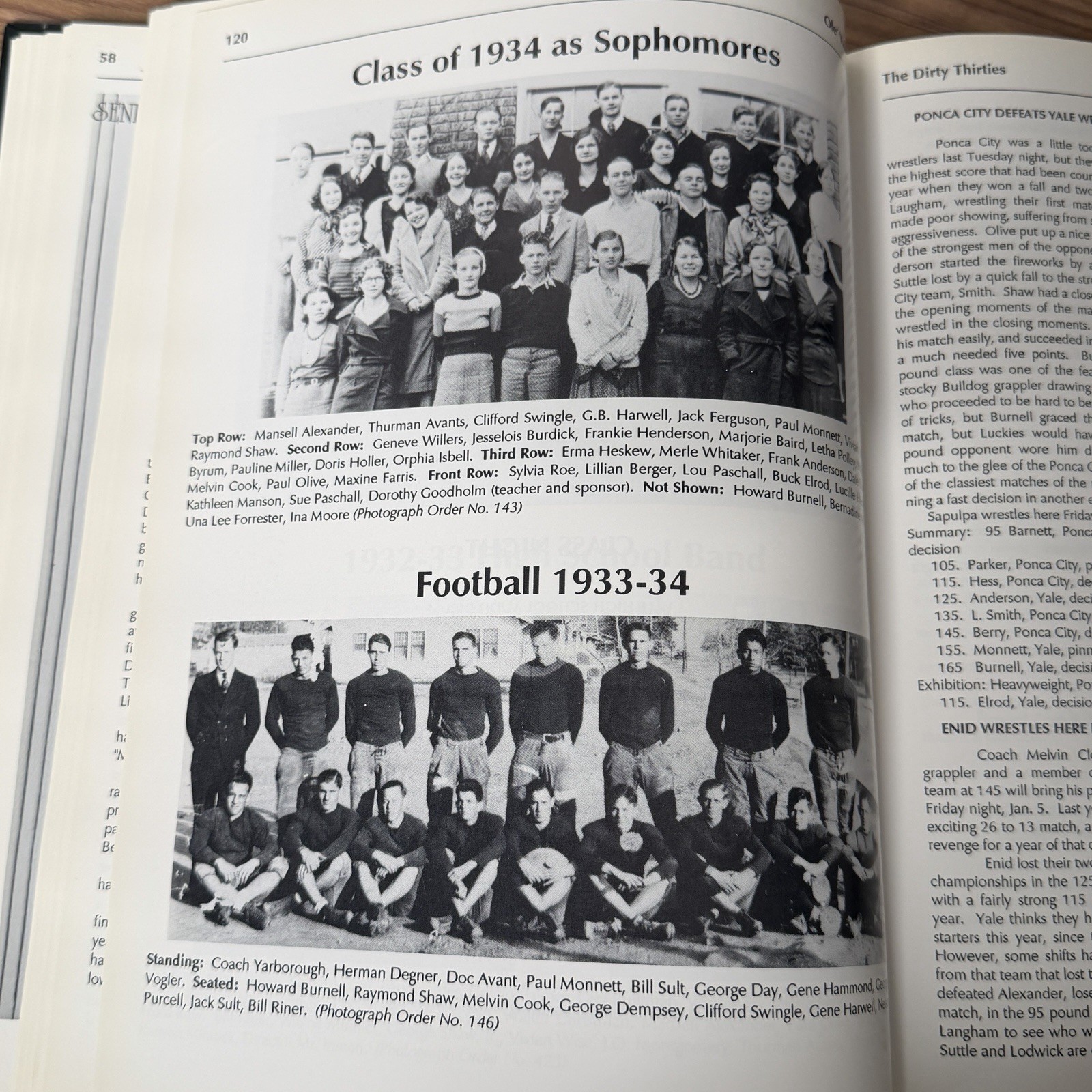 Ole&rsquo; Yale High 1919-1987 Oklahoma High School Yearbook History Payne County HB