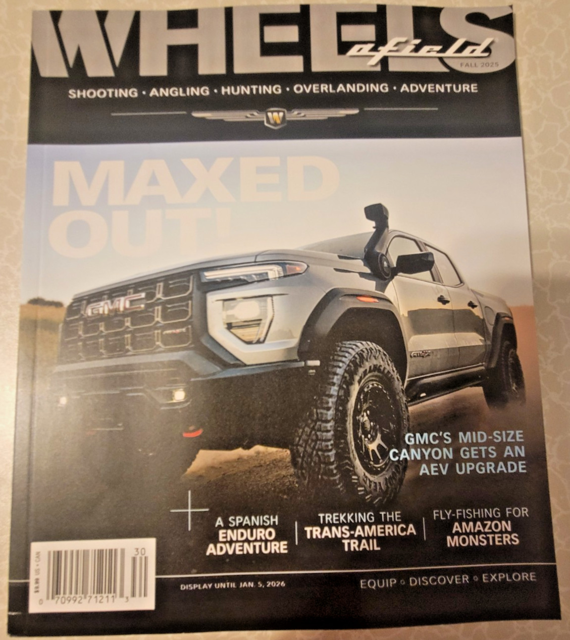 Wheels Afield Magazine – Fall 25 -Shooting-Angling-Hunting-Overlanding-Adventure