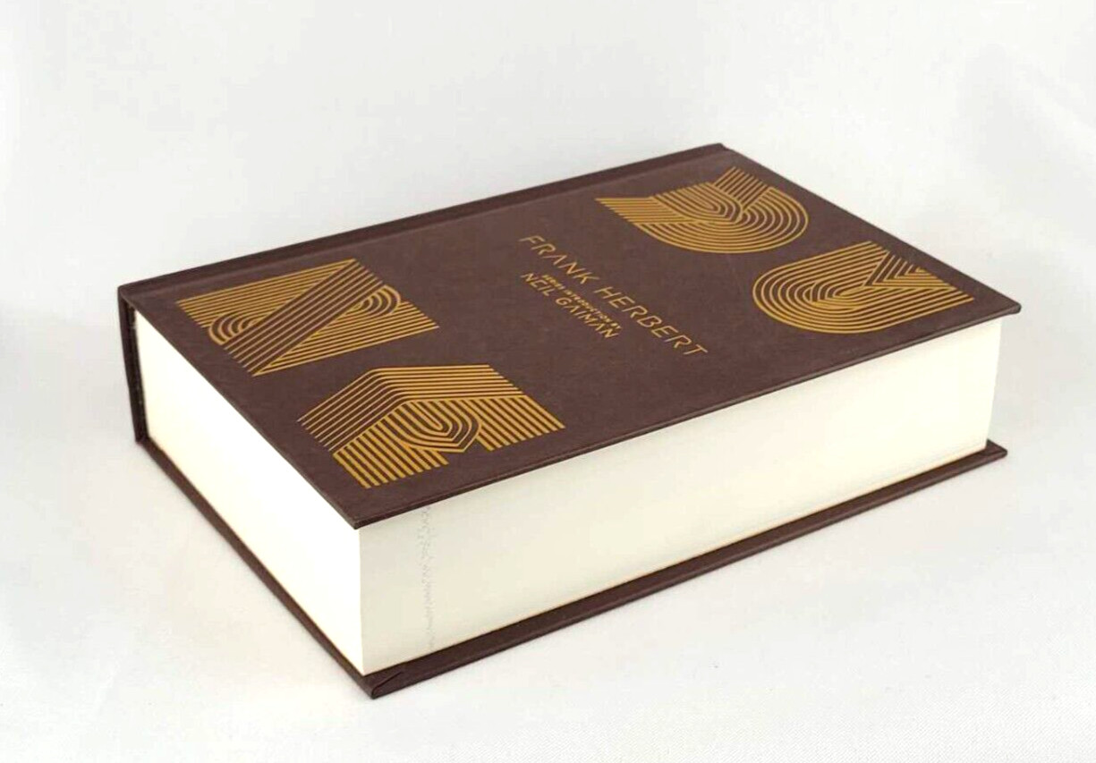 DUNE by Frank Herbert Neil Gaiman Deluxe Collectible Hardcover edition NEW