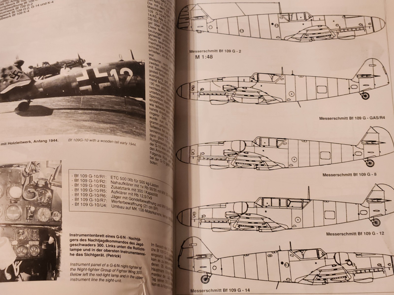 Flugzeug Profile Messerschmitt Bf-109 G/K Guide Book WW2
