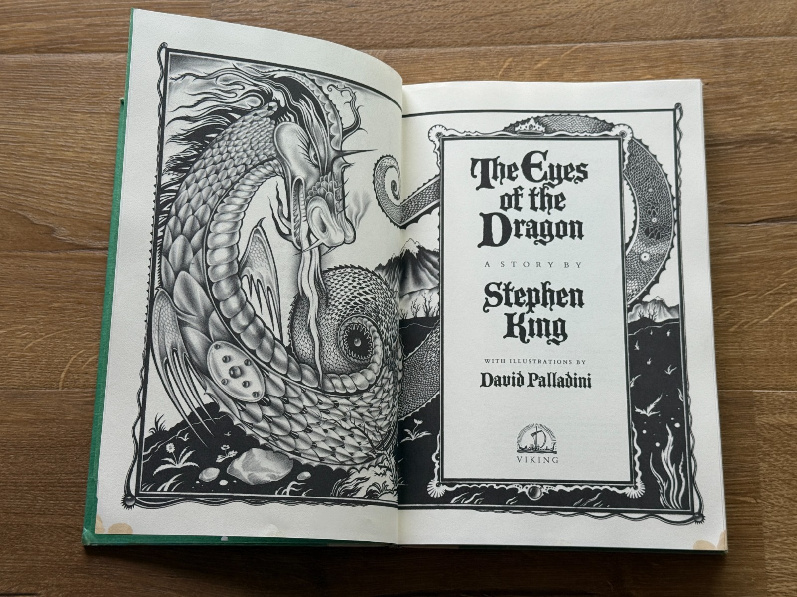 The Eyes of the Dragon Stephen King Hardcover No Dust Jacket 1st Edition Good