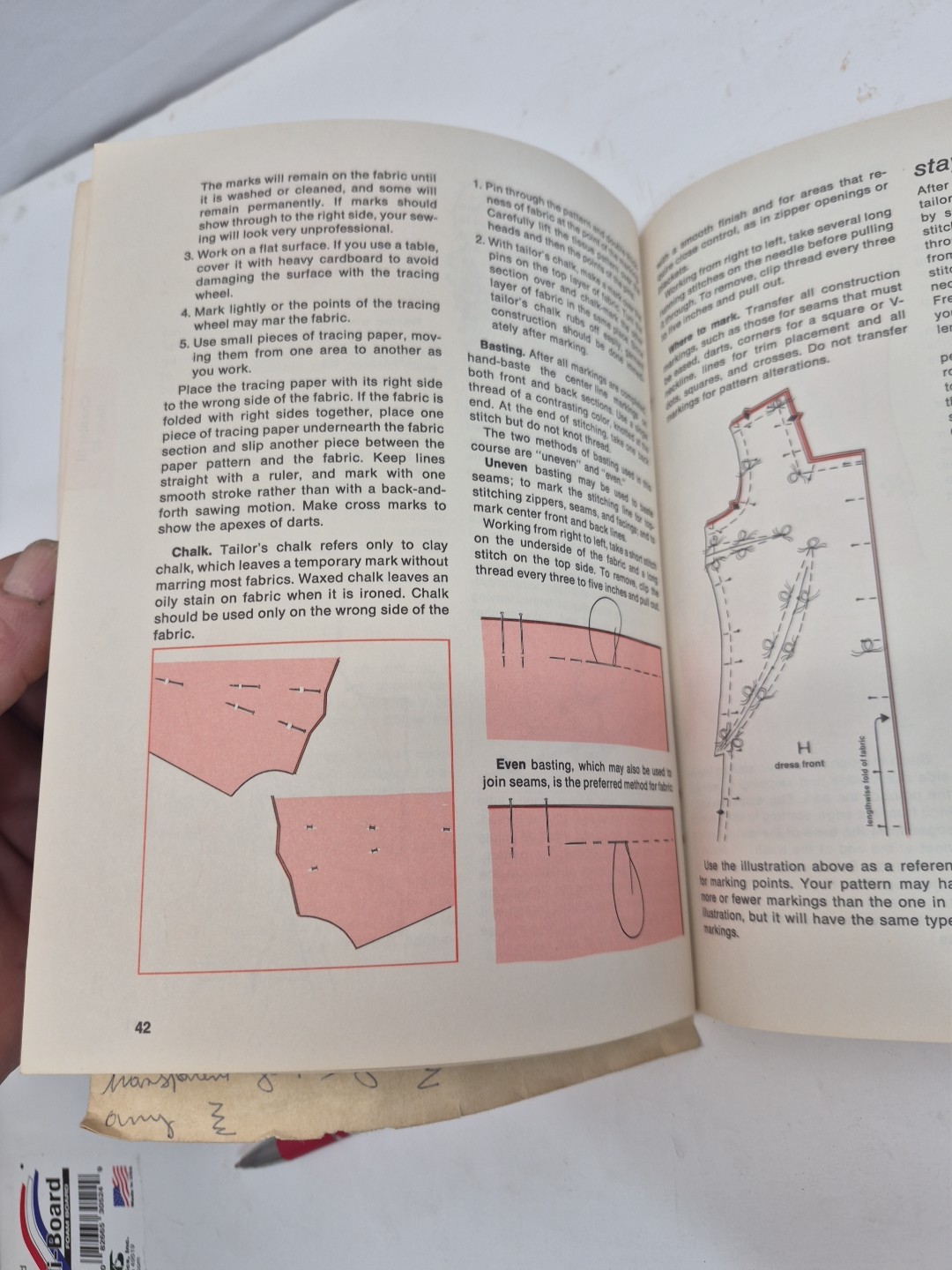 Introduction to Fashion Dressmaking by Singer Student&rsquo;s Book I (1971) 80 Pages