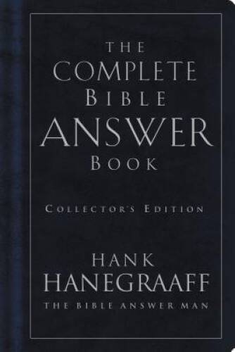 The Complete Bible Answer Book: Collector&rsquo;s Edition – Bonded Leather – GOOD