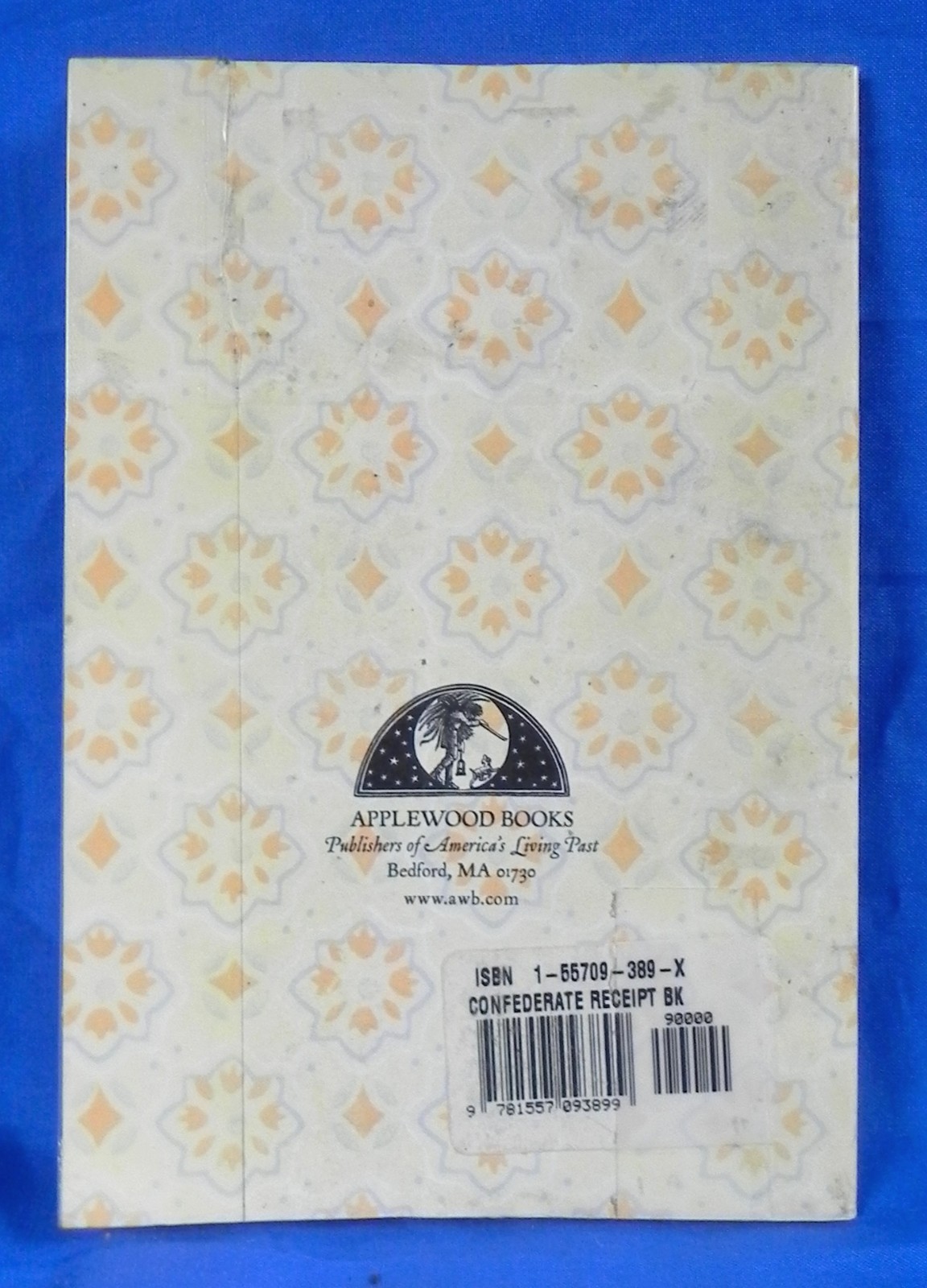 « Confederate Receipt Book » Softcover Booklet, Reprint of 1863 Original, 36 Pages