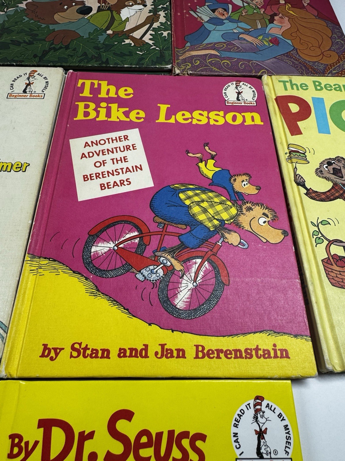 Vtg Lot 12 Early I Can Read 60s 70s 80s Hardcover Childrens Books