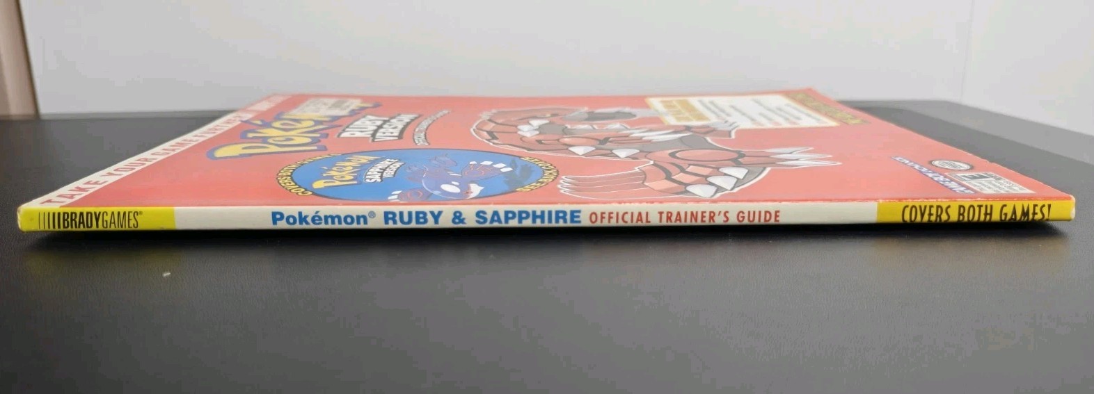 Pokemon Ruby and Sapphire Official Trainer&rsquo;s Strategy Guide Brady Games GBA