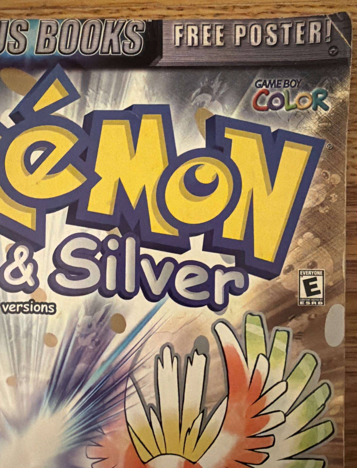 Pokemon Gold & Silver Versus Adventure Strategy Guide No Poster