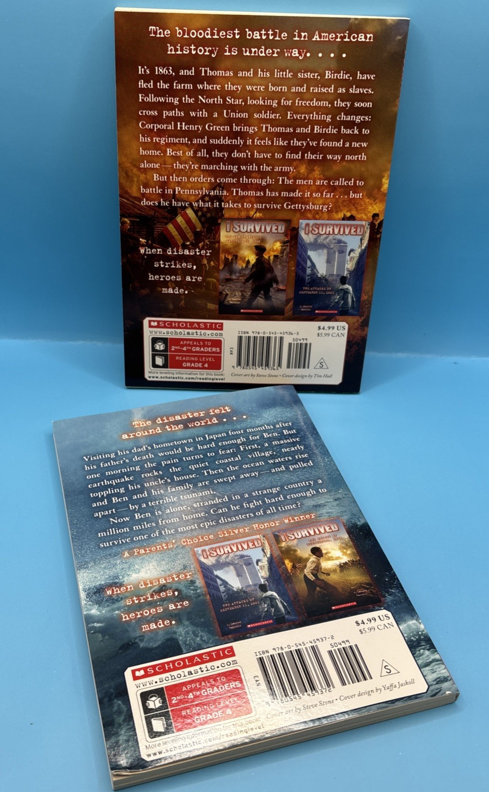 2010s Lot of 15 « I Survived » Scholastic Chapter Paperback Books- New, Never Read