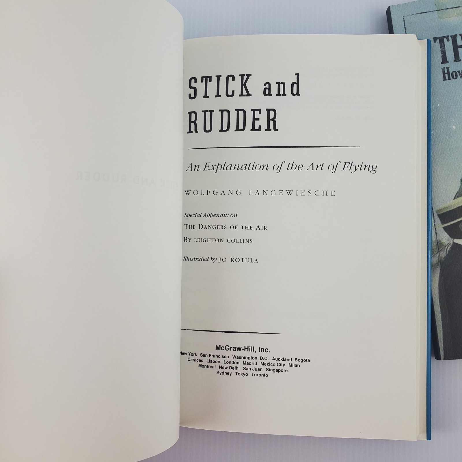 Stick and Rudder by Wolfgang Langewiesche, Then & Now How Airplanes Got This Way
