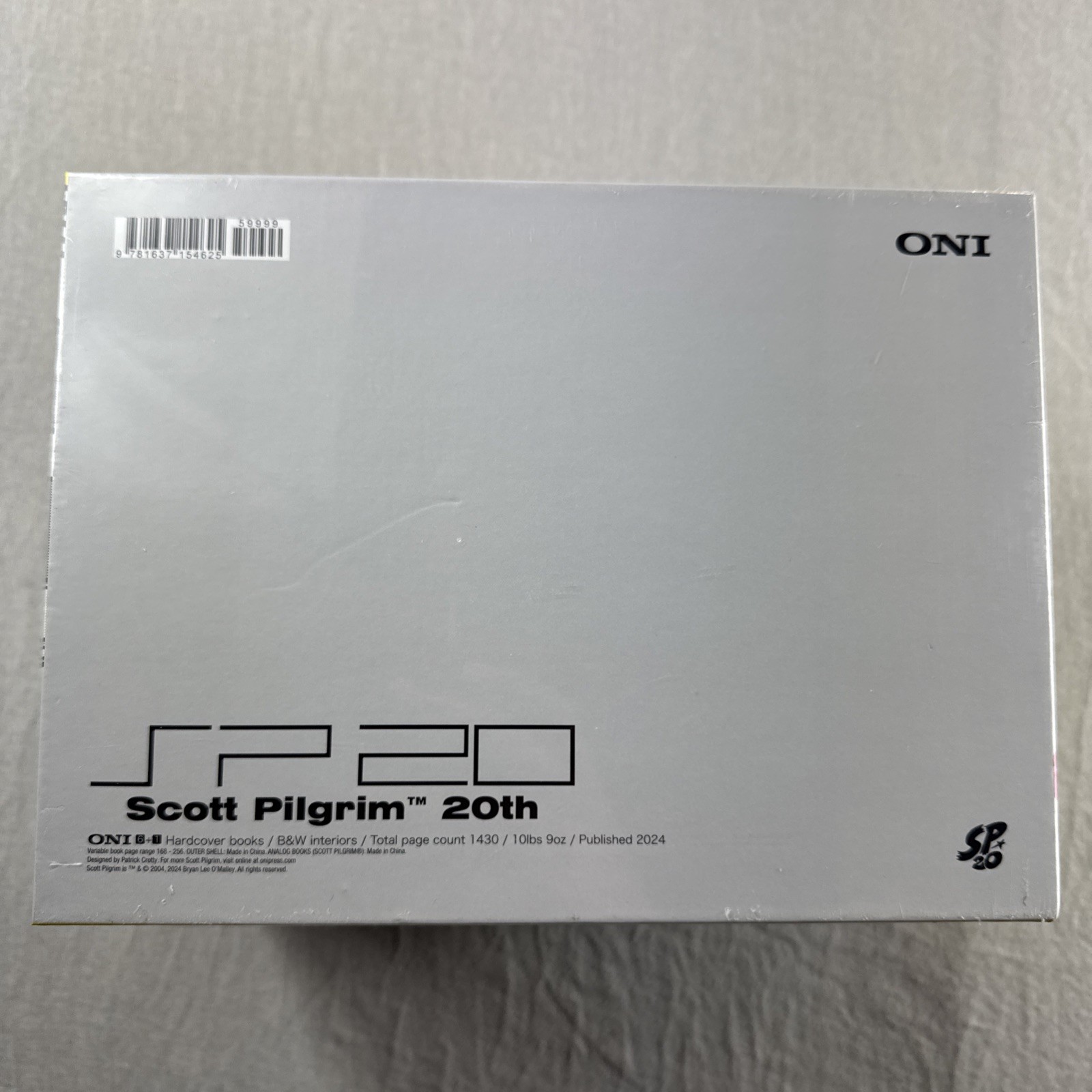 Scott Pilgrim 20th Anniversary B&W Hardcover Box Set by Bryan Lee O&rsquo;Malley NEW