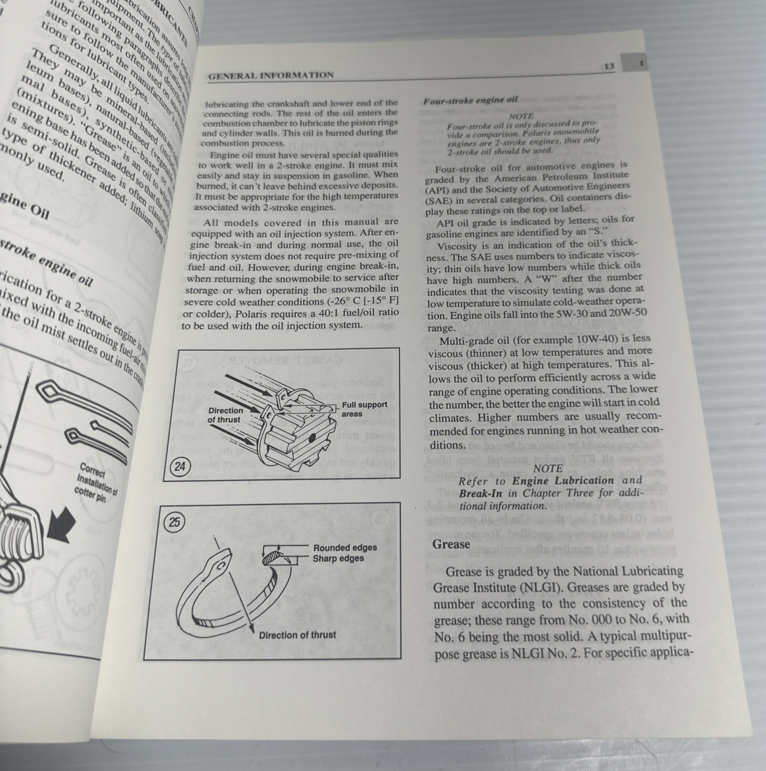 Clymer Polaris Snowmobile Shop Repair Manual 1990-1995 S833