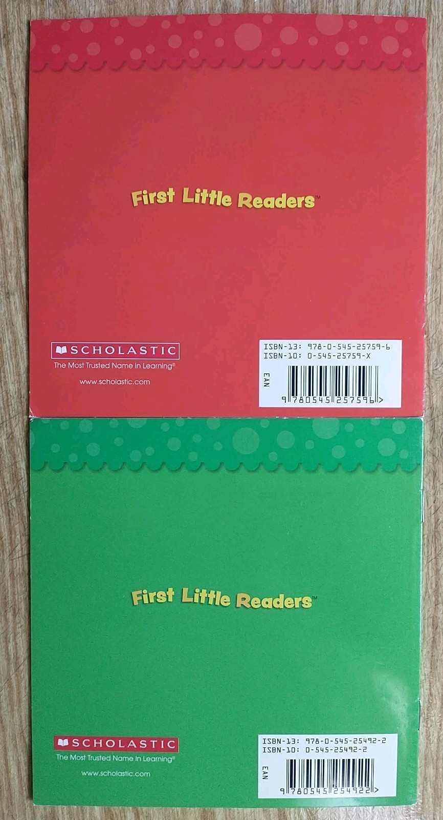 Lot 49 Scholastic First Little Readers Guided Reading Level A (25) Level C (24)