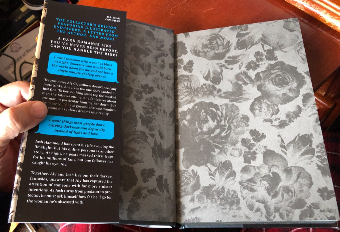 « Lights Out » by Navessa Allen – After Dark Edition – Signed HC 1st 2024-25
