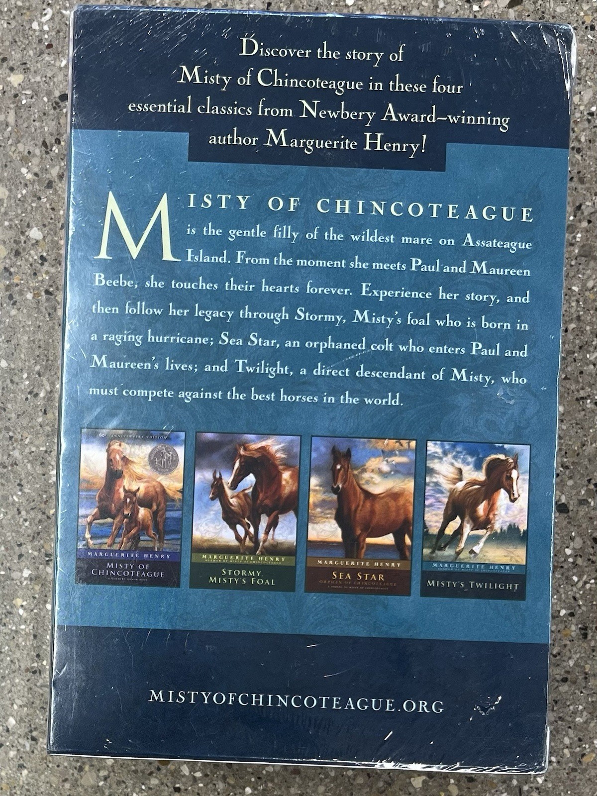 Misty of Chincoteague Essential Collection 4-Book Box Set – NEW SEALED
