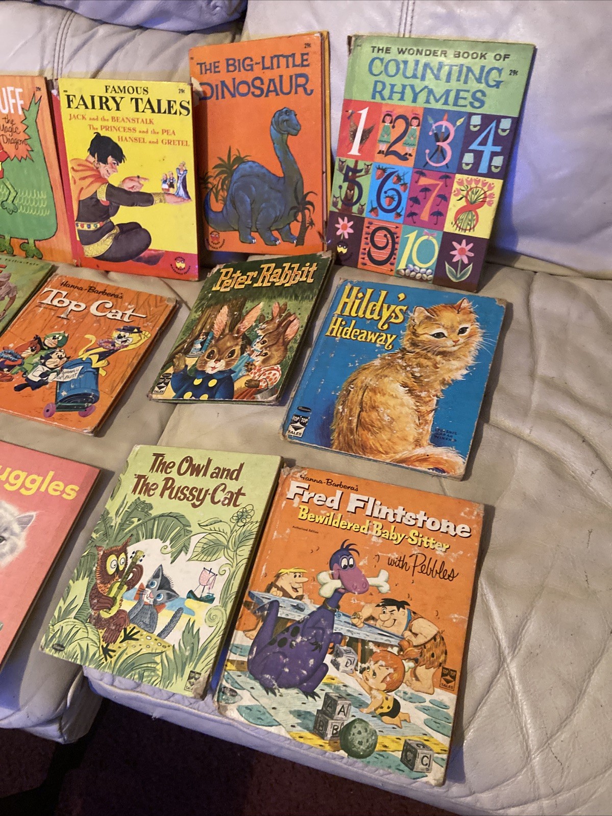 Lot of 21 Vintage Children&rsquo;s Books 1950s 60s 70s Wonder Books Tip-top Rand Mcnal