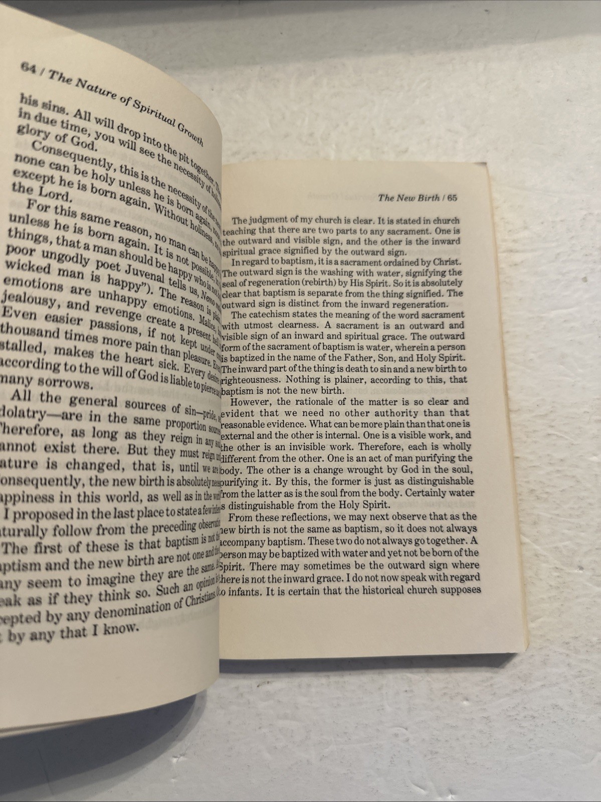 The Nature of Spiritual Growth John Wesley Library for Today&rsquo;s Reader 1977