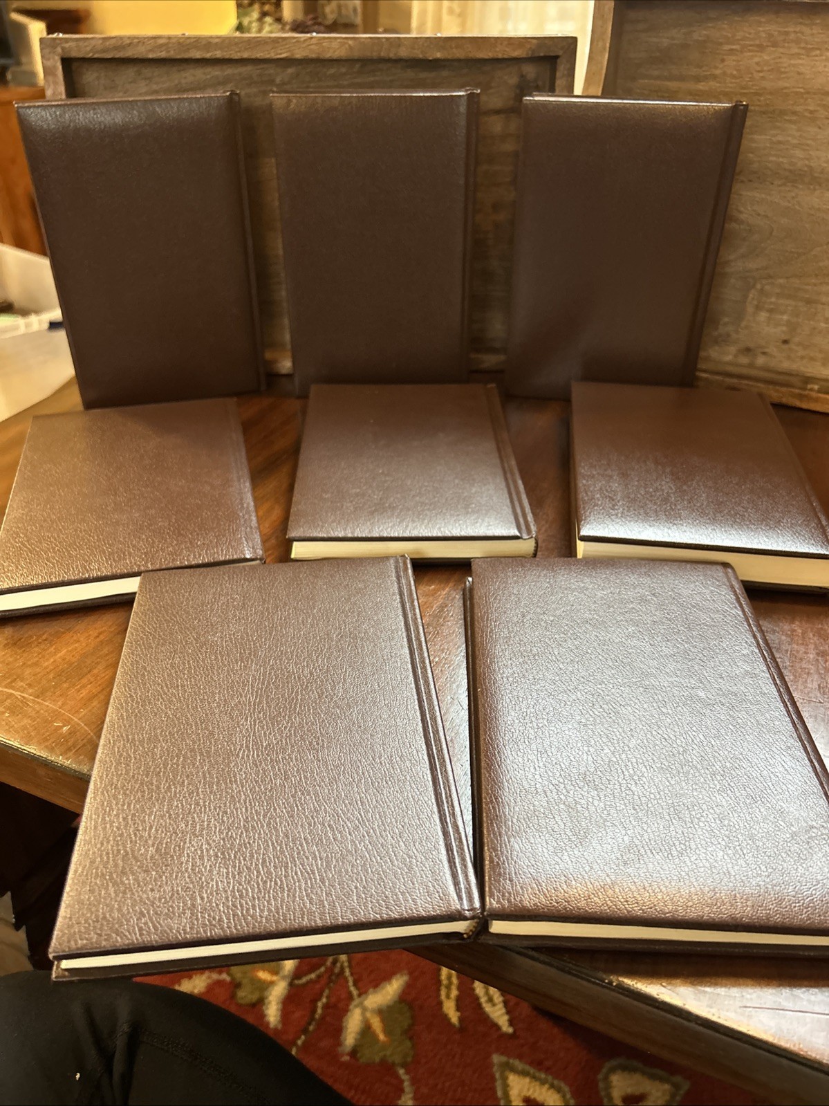 Louis L&rsquo;Amour Leatherette Hardcover Lot of 8 Kilkenny Gun Fighter/Lawman Stories