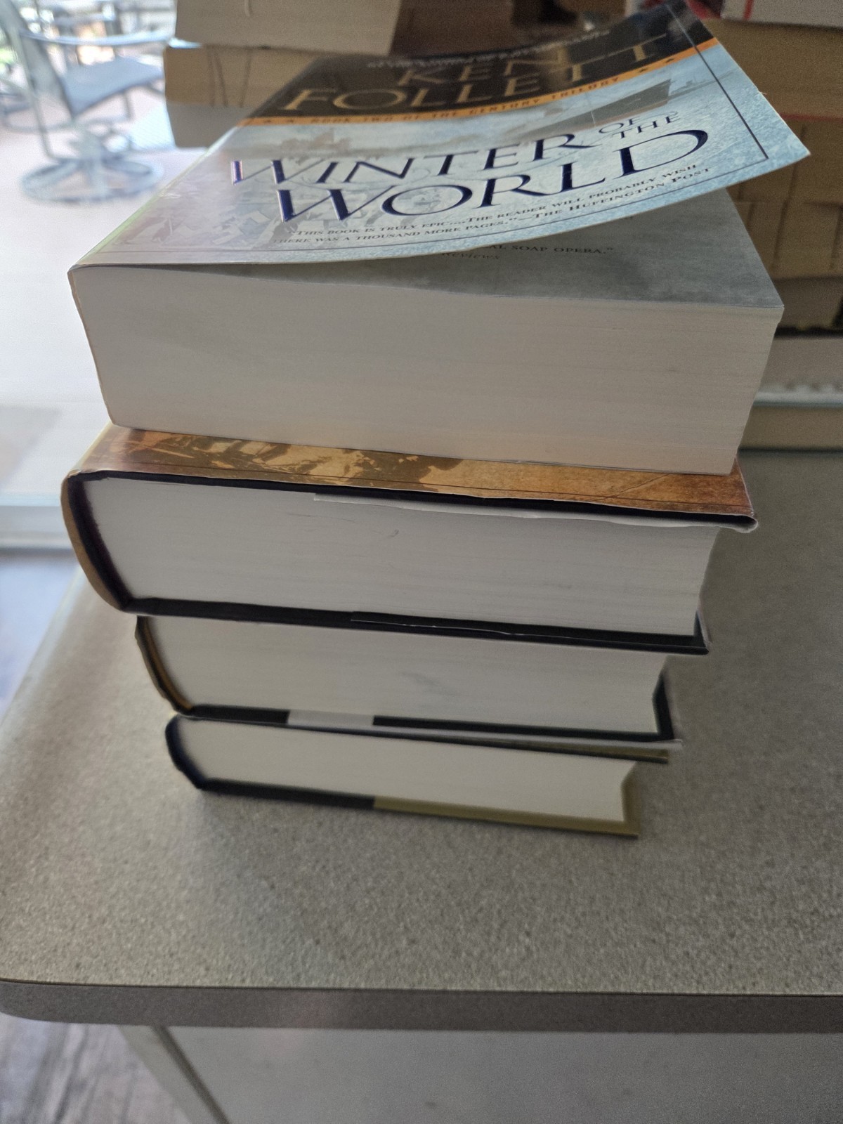 Ken Follett Complete Century Triology +1 Book= 4 Books HC & PB