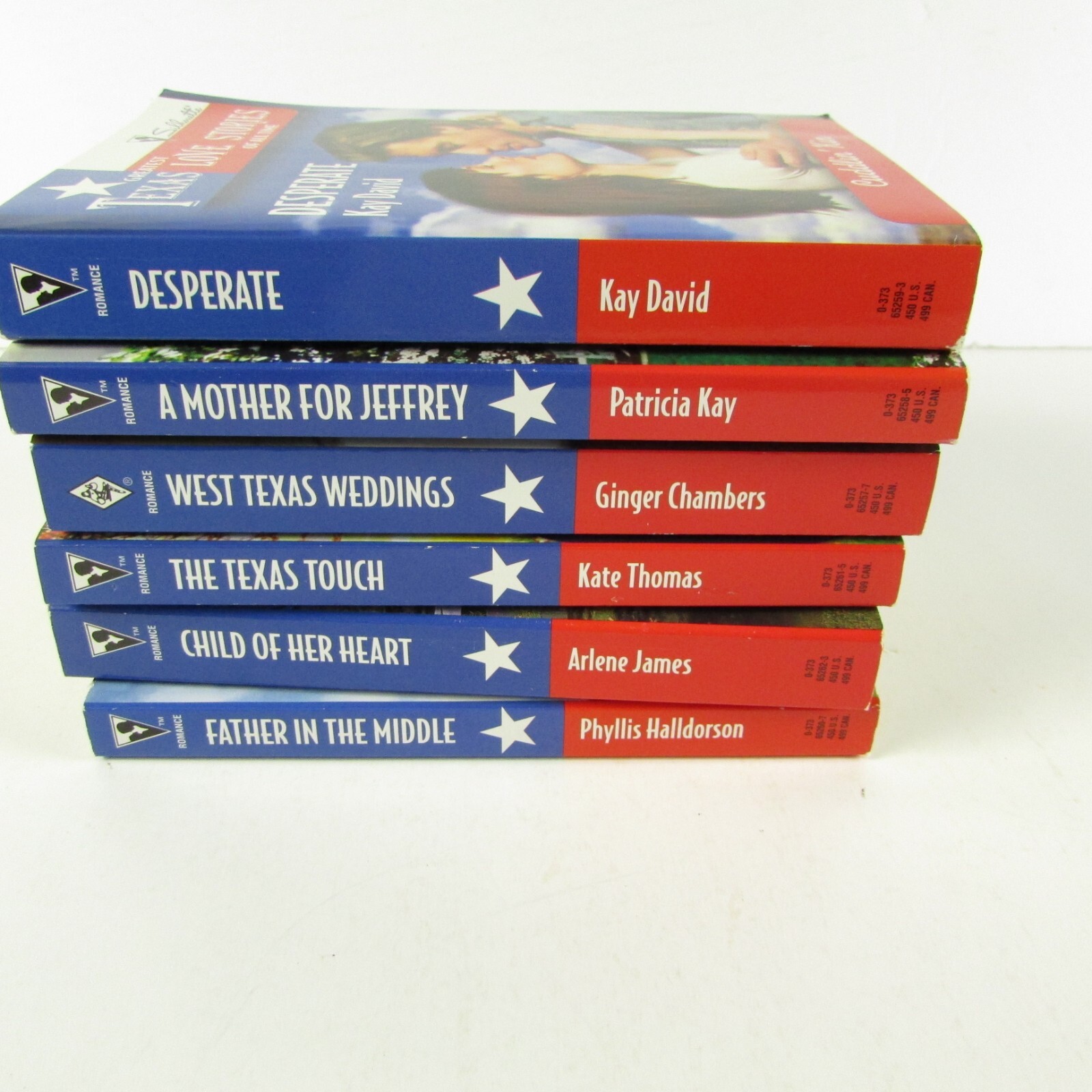 Lot of 6 Vintage Texas Love Stories Cuddlin &lsquo;Kin Paperback Books