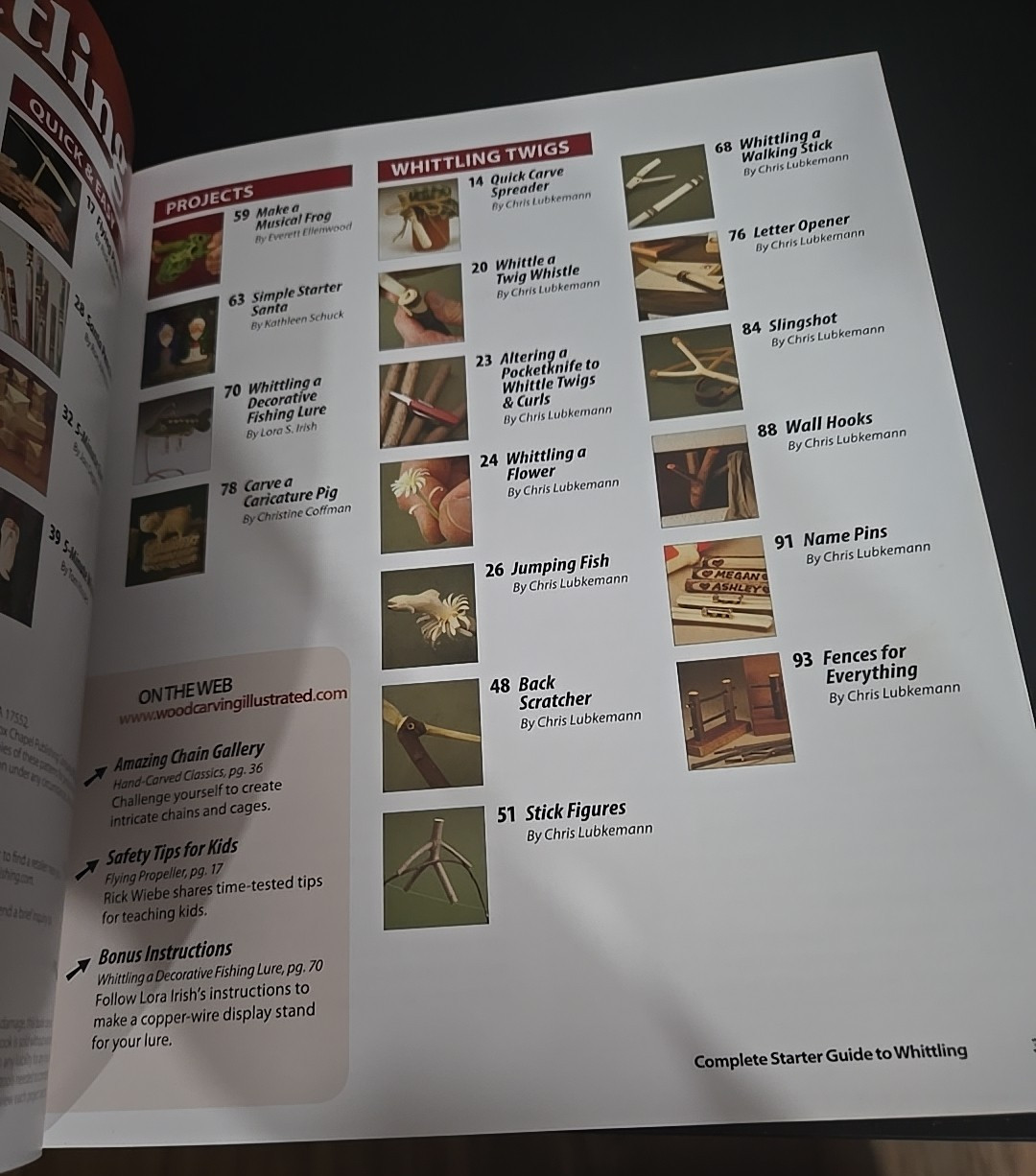 Complete Starter Guide to Whittling : 24 Easy Projects You Can Make in a Weekend