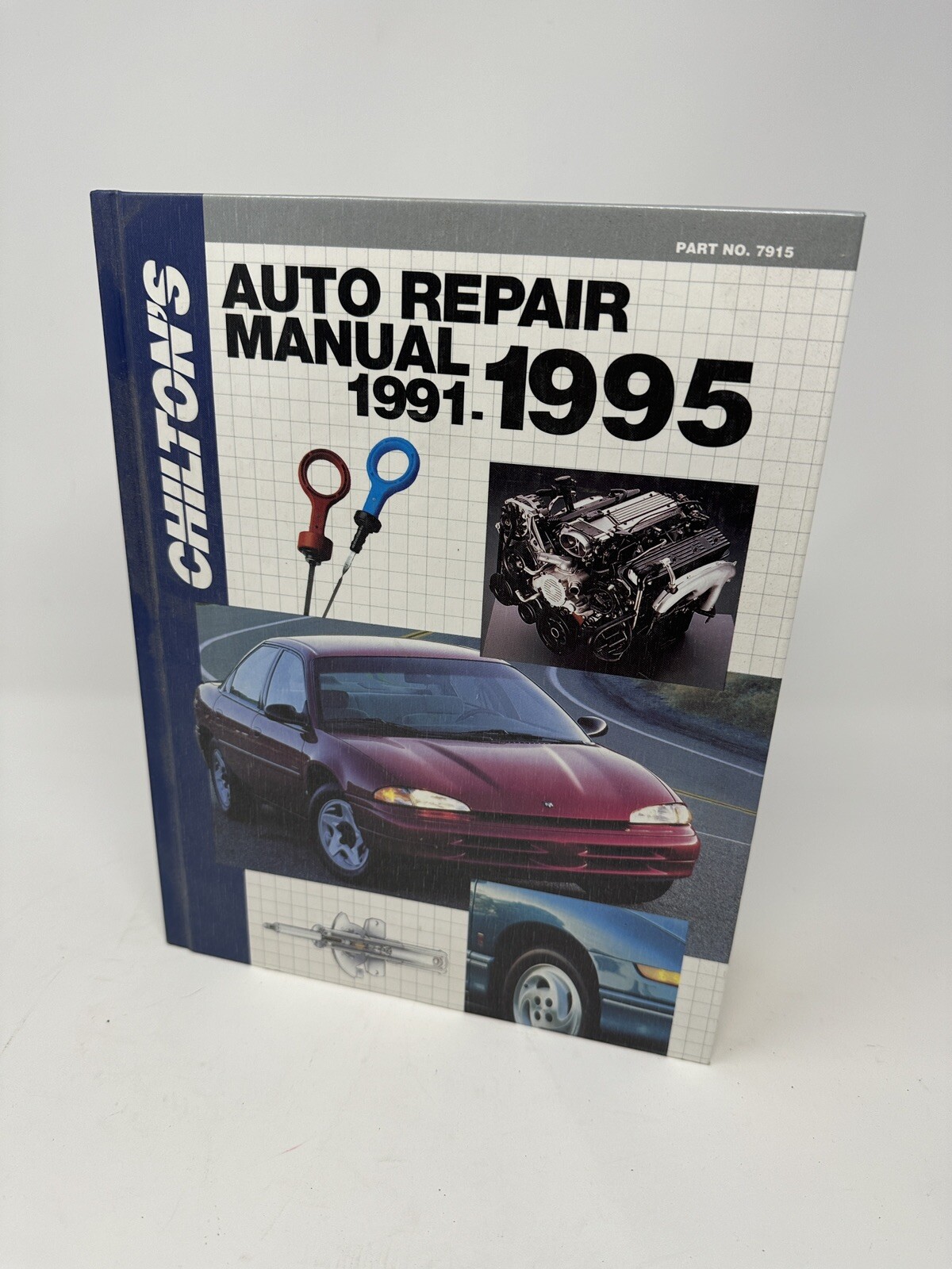 Chilton&rsquo;s Auto Repair Manual 1991-1995 Edition Hardcover Part # 7915