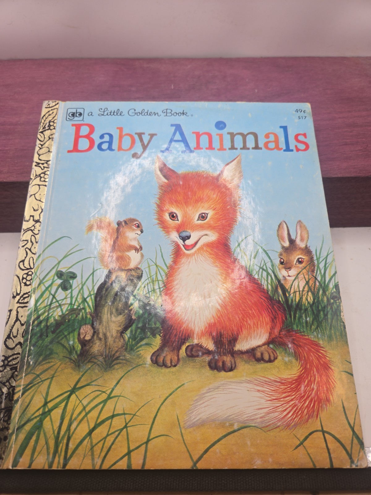 Baby Animals Little Golden Book 1978 Joan Heilbroner Vintage Children&rsquo;s Book