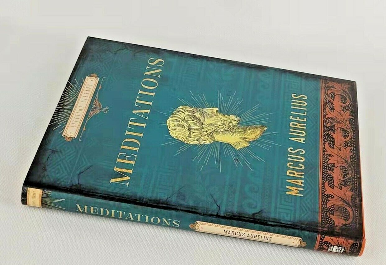 MEDITATIONS Marcus Aurelius George Long (8&Prime;x6&Prime;) Hardcover *Brand New*