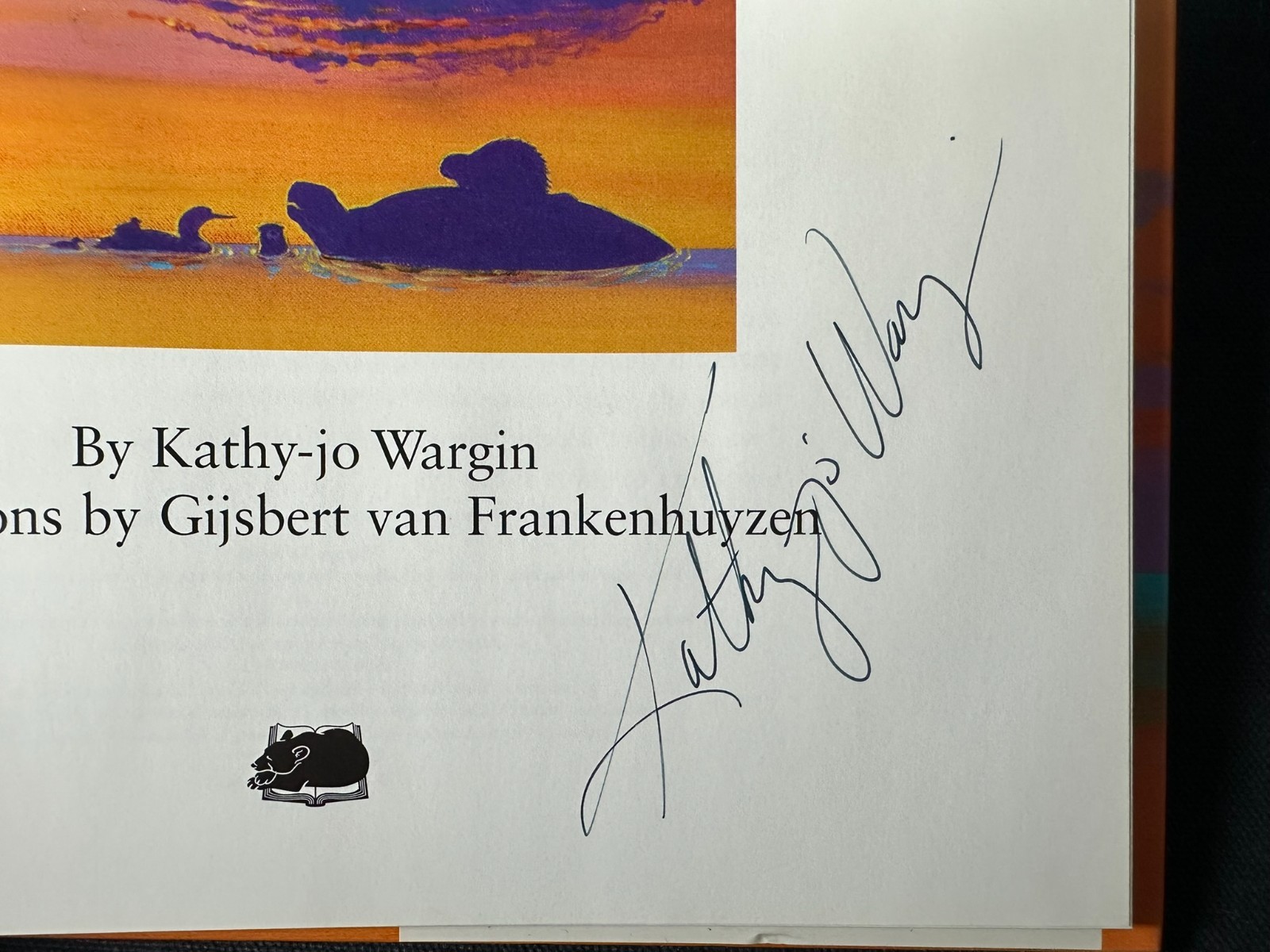 Legend of Mackinac Island by Kathy-jo Wargin signed