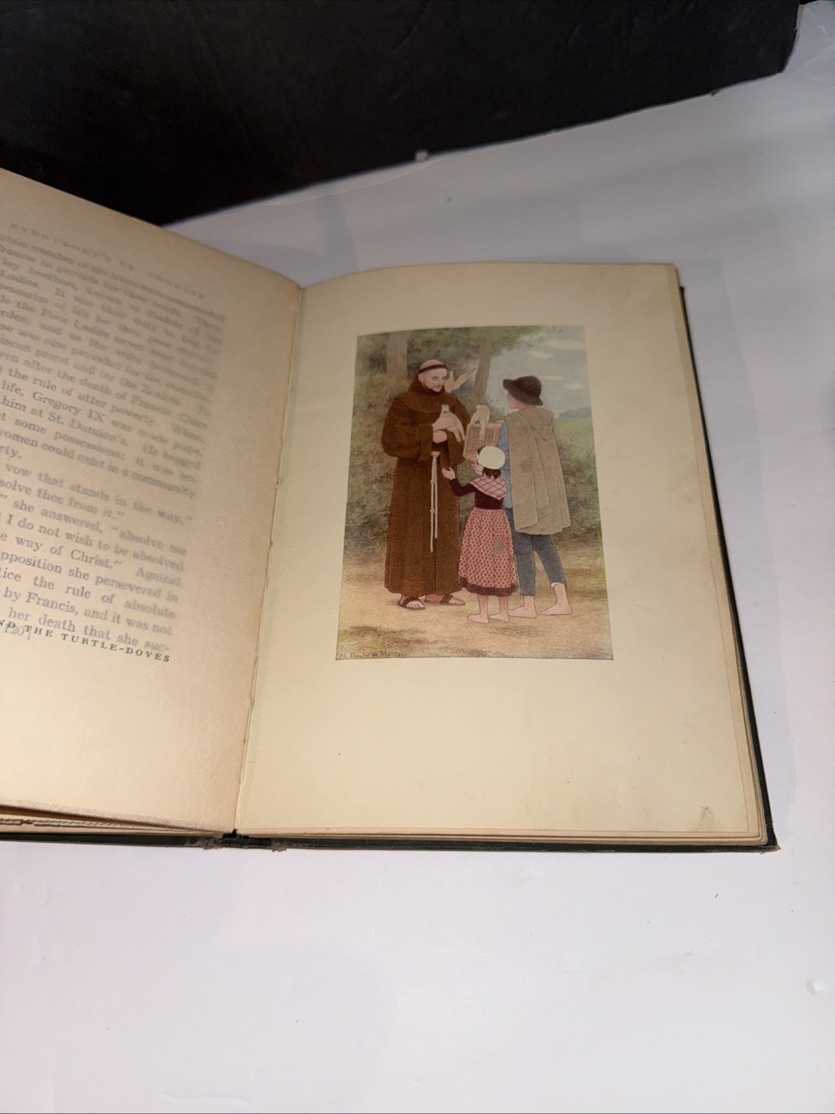 Vintage 1912 Everybody&rsquo;s St. Francis Illustrated Hardcover Maurice F. Egan USA