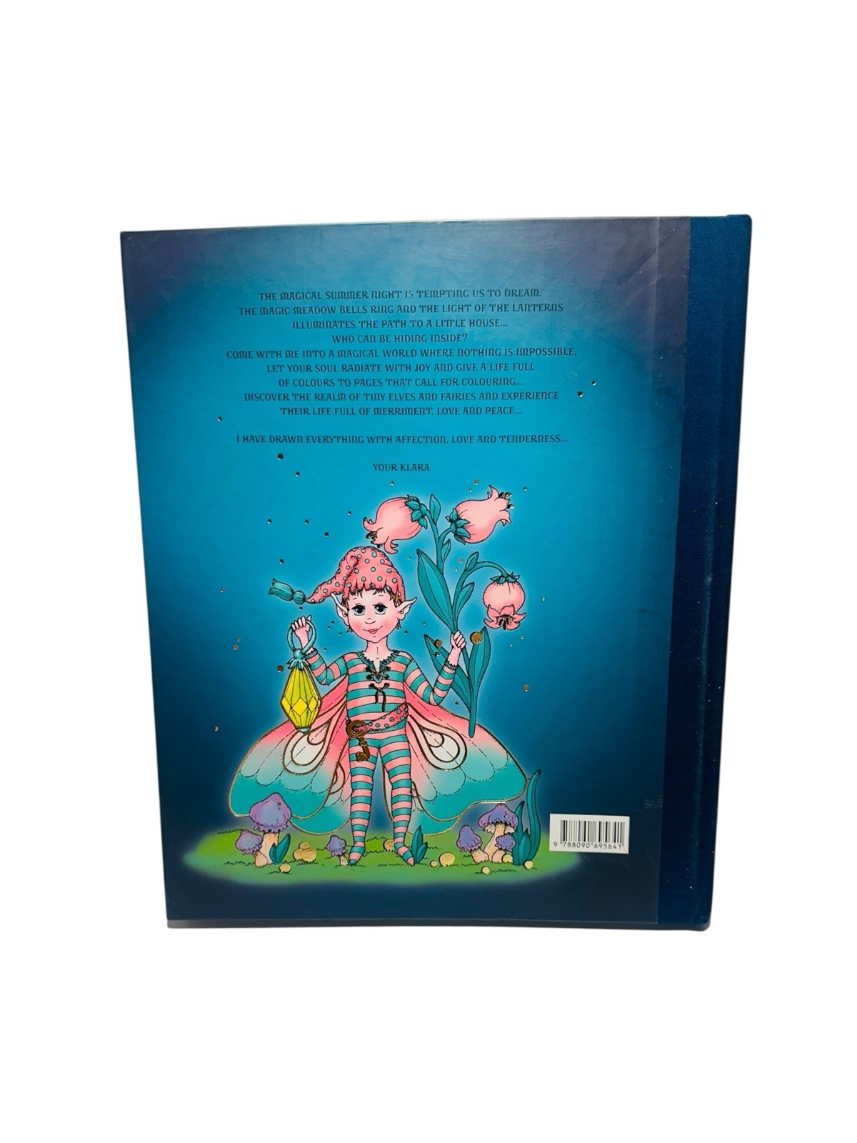 Rare! Klara Markova Fairy Miracles Coloring Book 2018 Czech Republic Made 112 Pg