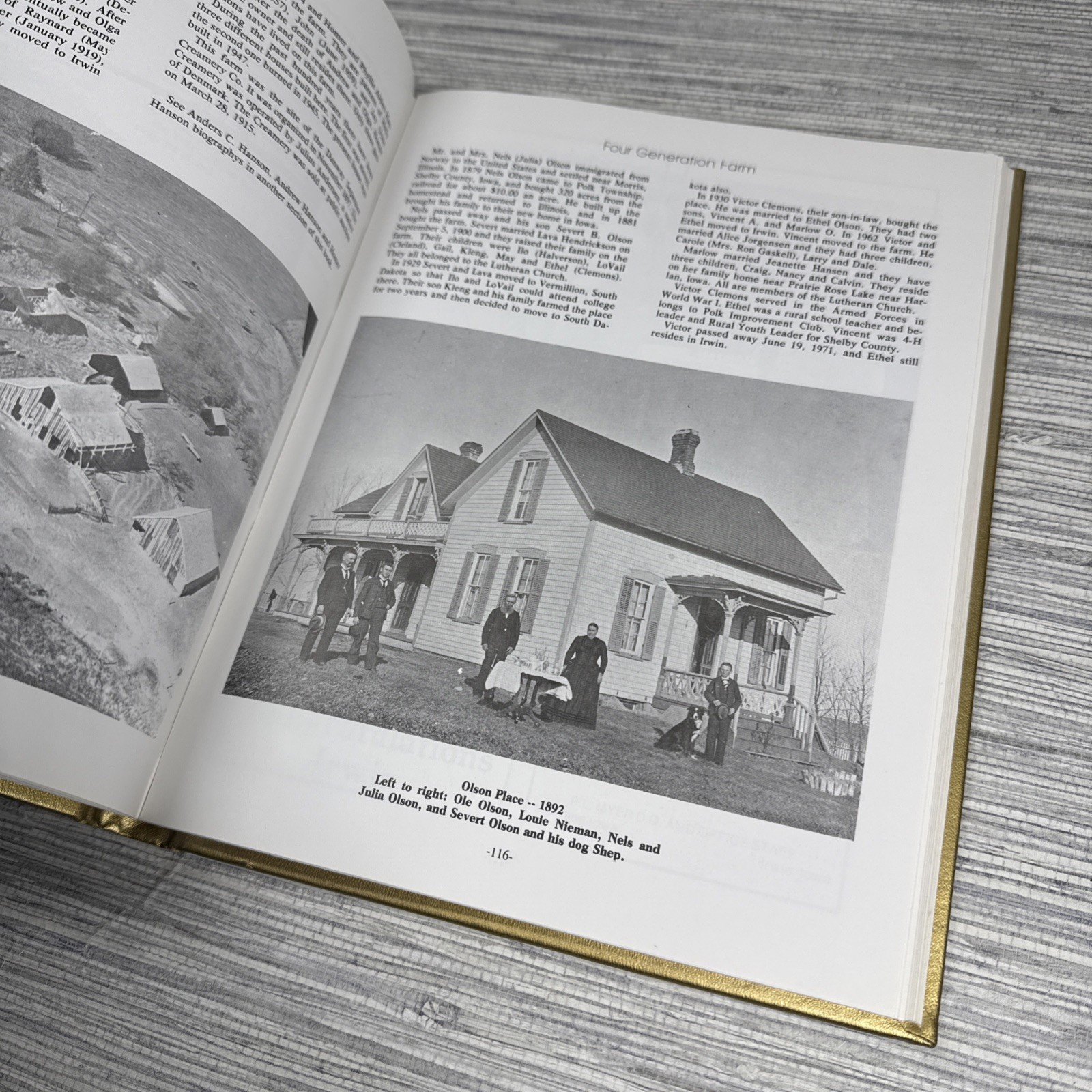 Irwin Iowa Centennial 1881-1981 Historical Book