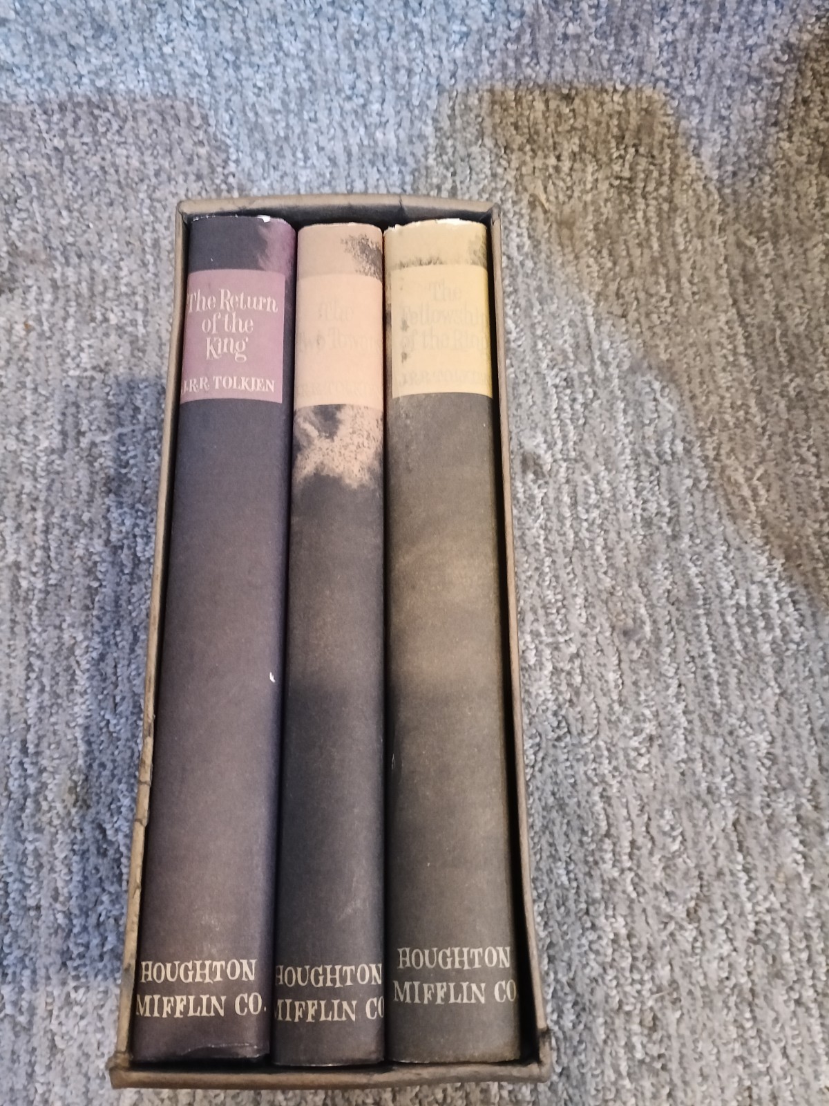 1965 Lord of the Rings Trilogy Complete Set 2nd Edition 1965 J.R.R. Tolkien LOTR