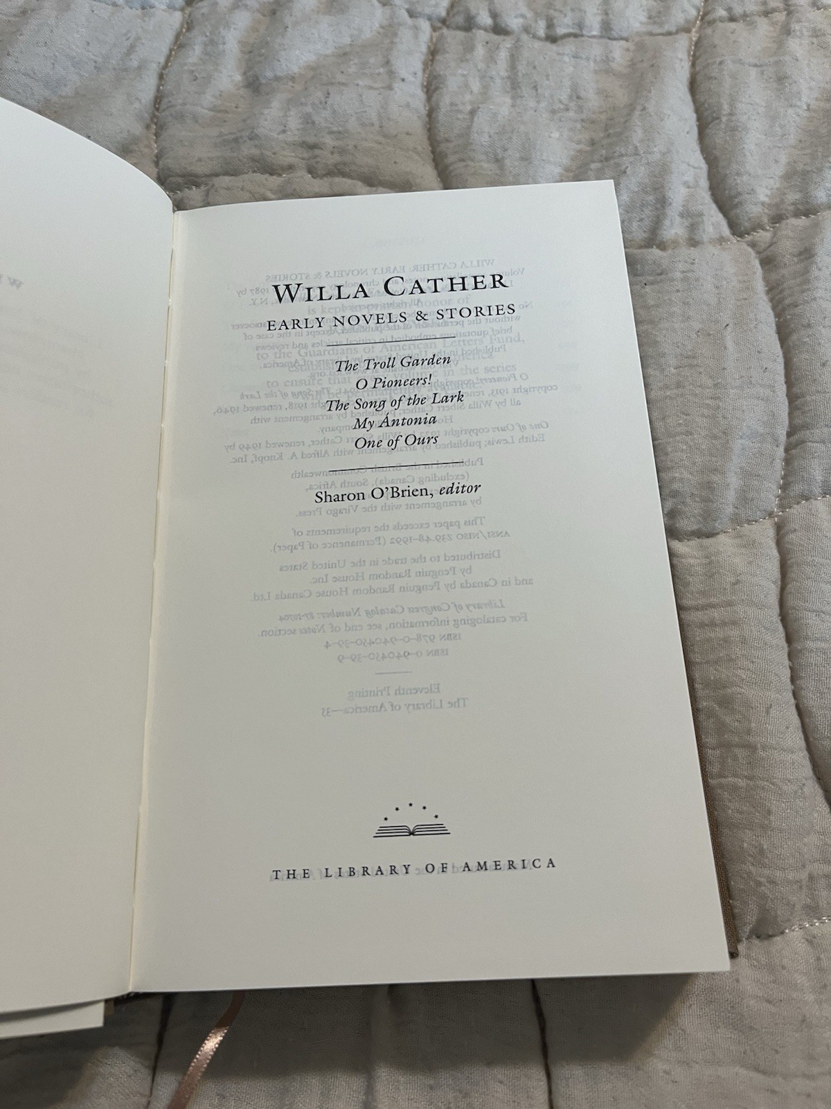 Willa Cather: the Complete Fiction and Other Writings : A Library of America…