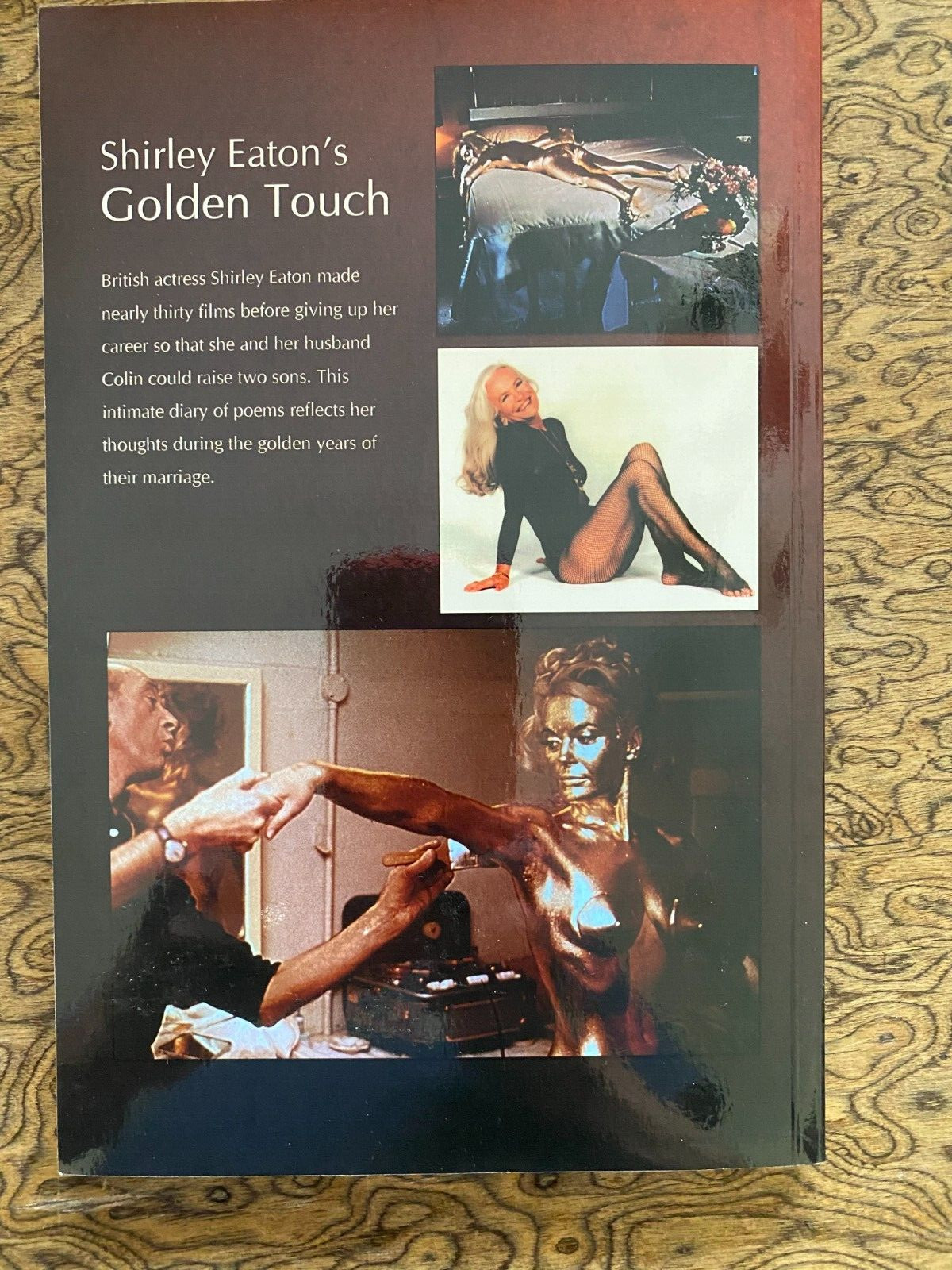 Shirley Eaton&rsquo;s Golden Touch, Bond Girl Goldfinger SIGNED 2006 Paperbook Book