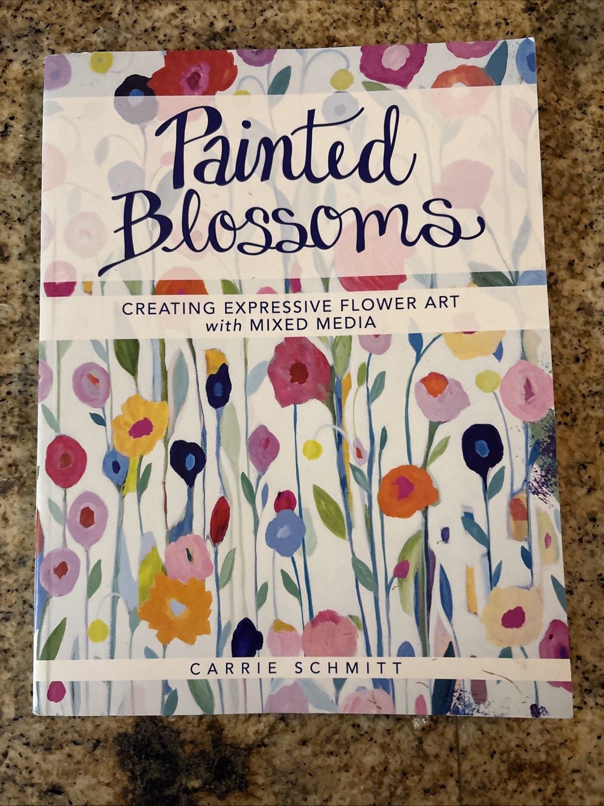 Painted Blossoms: Creating Expressive Flower Art with Mixed Media