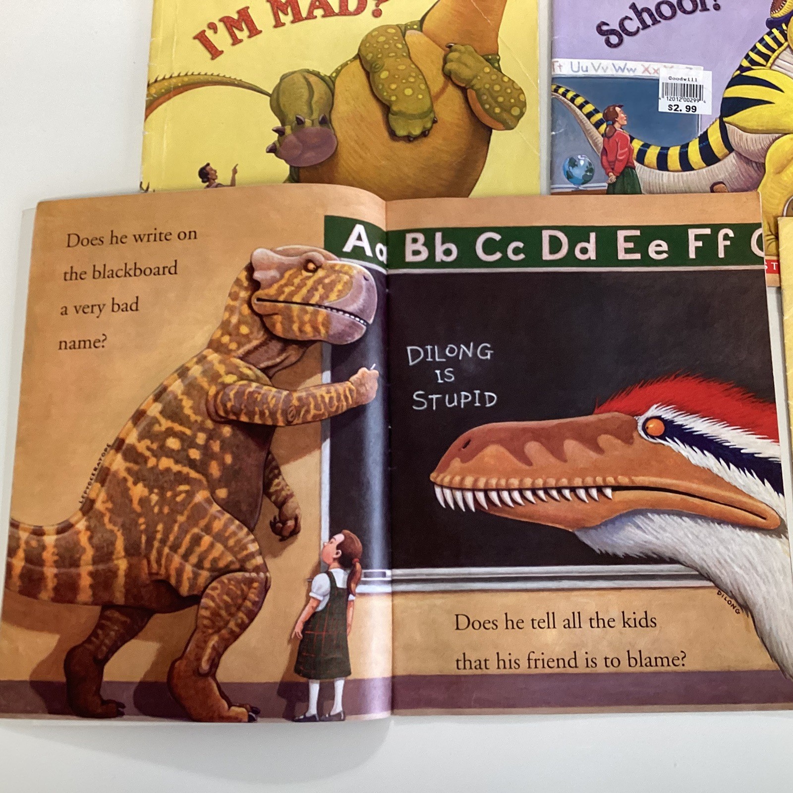 Jane Yolen Mark Teague How Do Dinosaurs Preschool Story 8 Children&rsquo;s Book Lot
