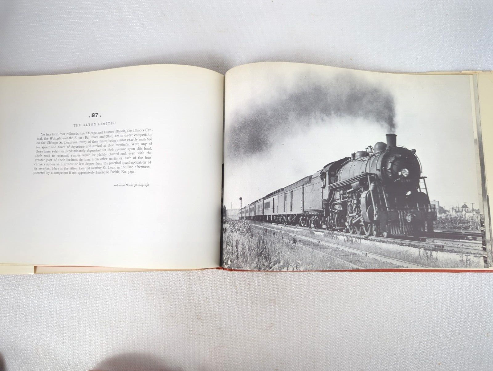 Highliners: A Railroad Album by Lucius Beebe Hardcover 1940 (VX)