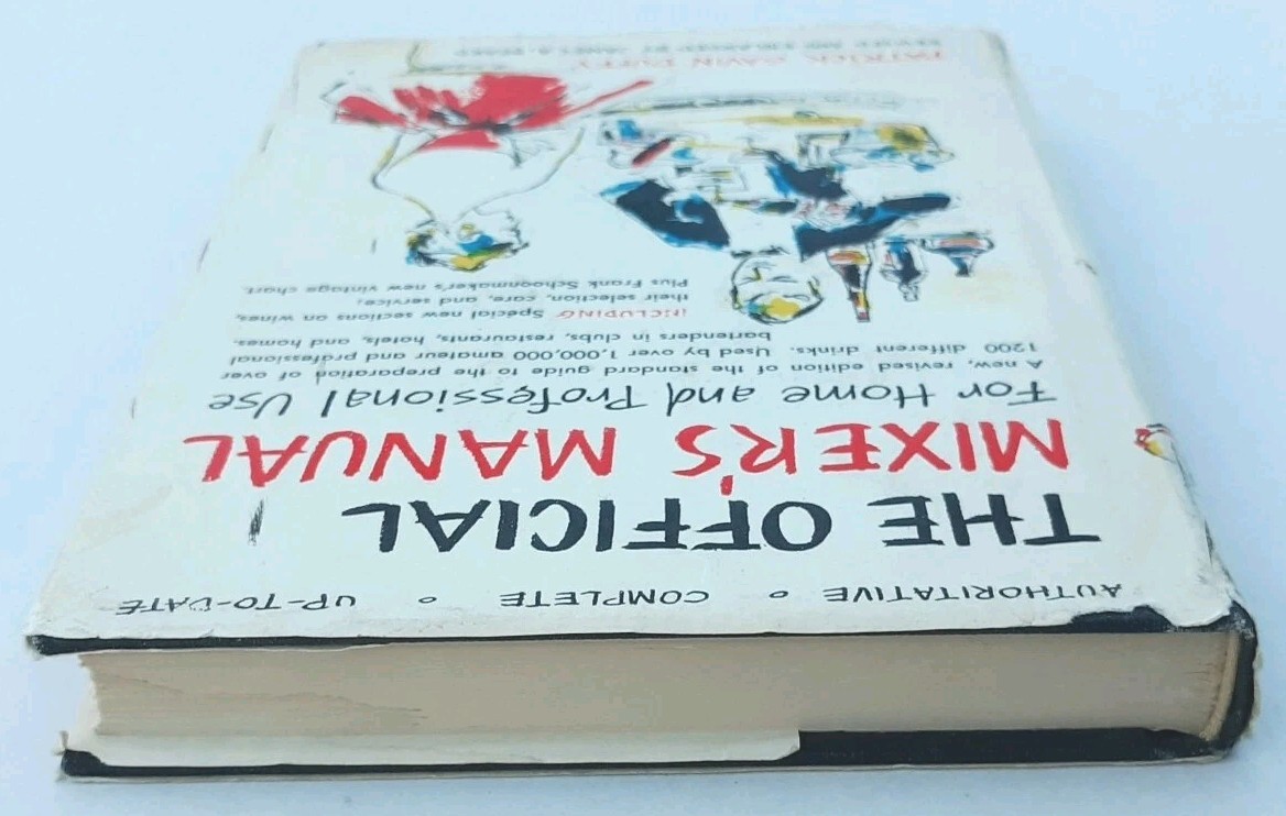 Offical MIXERS MANUAL Mixed Drinks Over 1200 Drinks 1956 Patrick Gavin Duffy HC