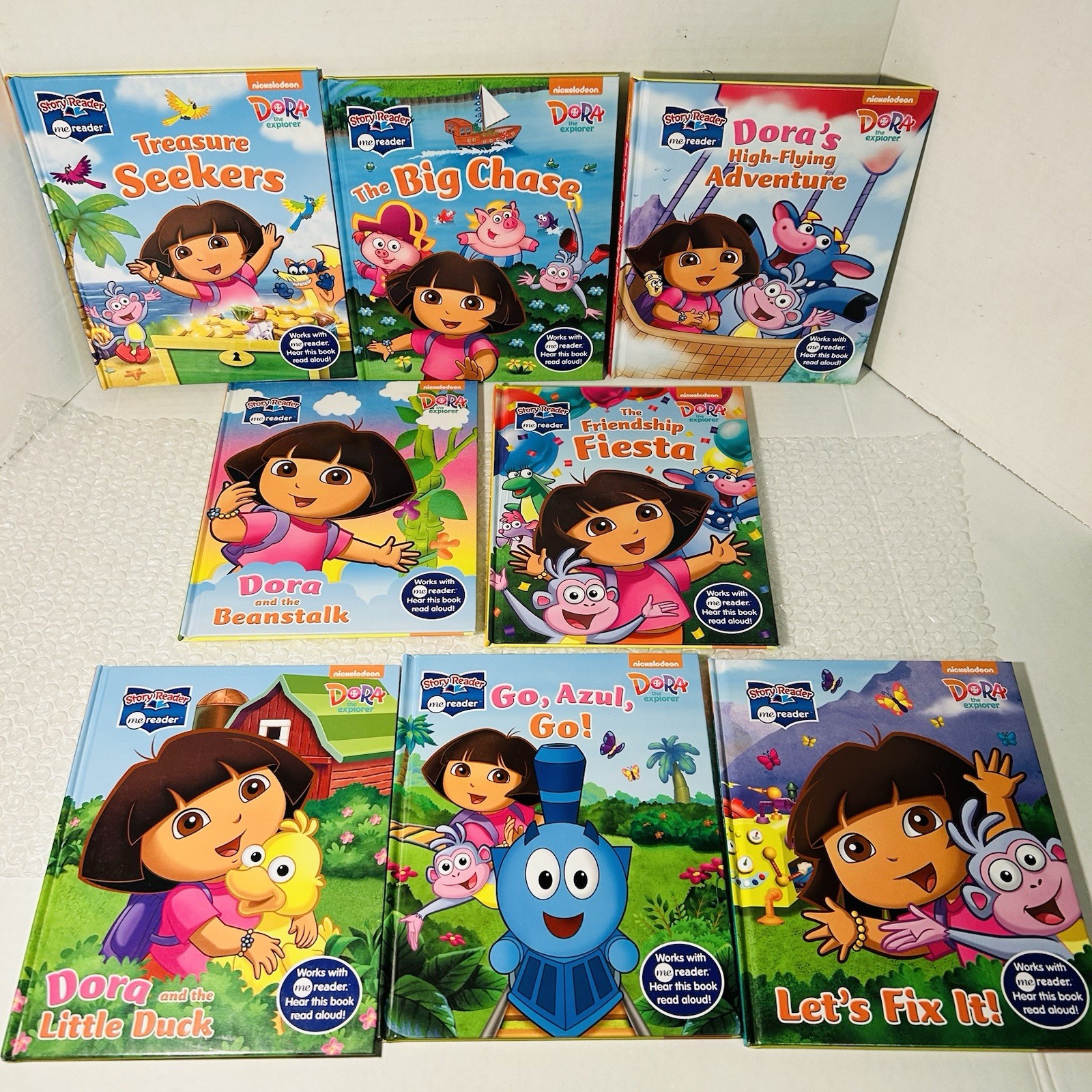 Me Reader « Dora The Explorer » Story Reader Tablet w/ Complete 8 Book Set