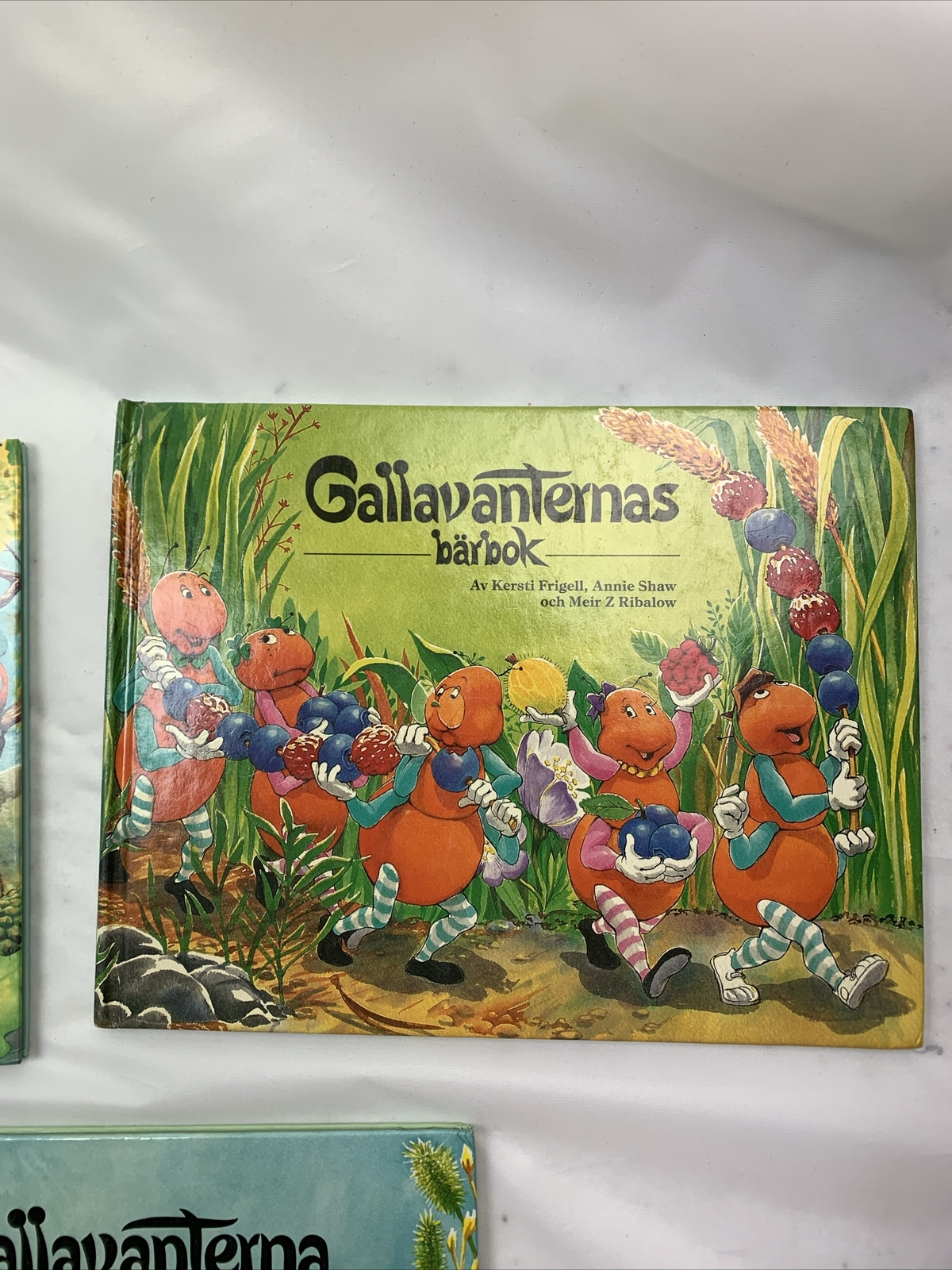 Gallavanternas Tradbok Barbok Av Kersti Frigell Swedish Lot Of 3 Children&rsquo;s Book