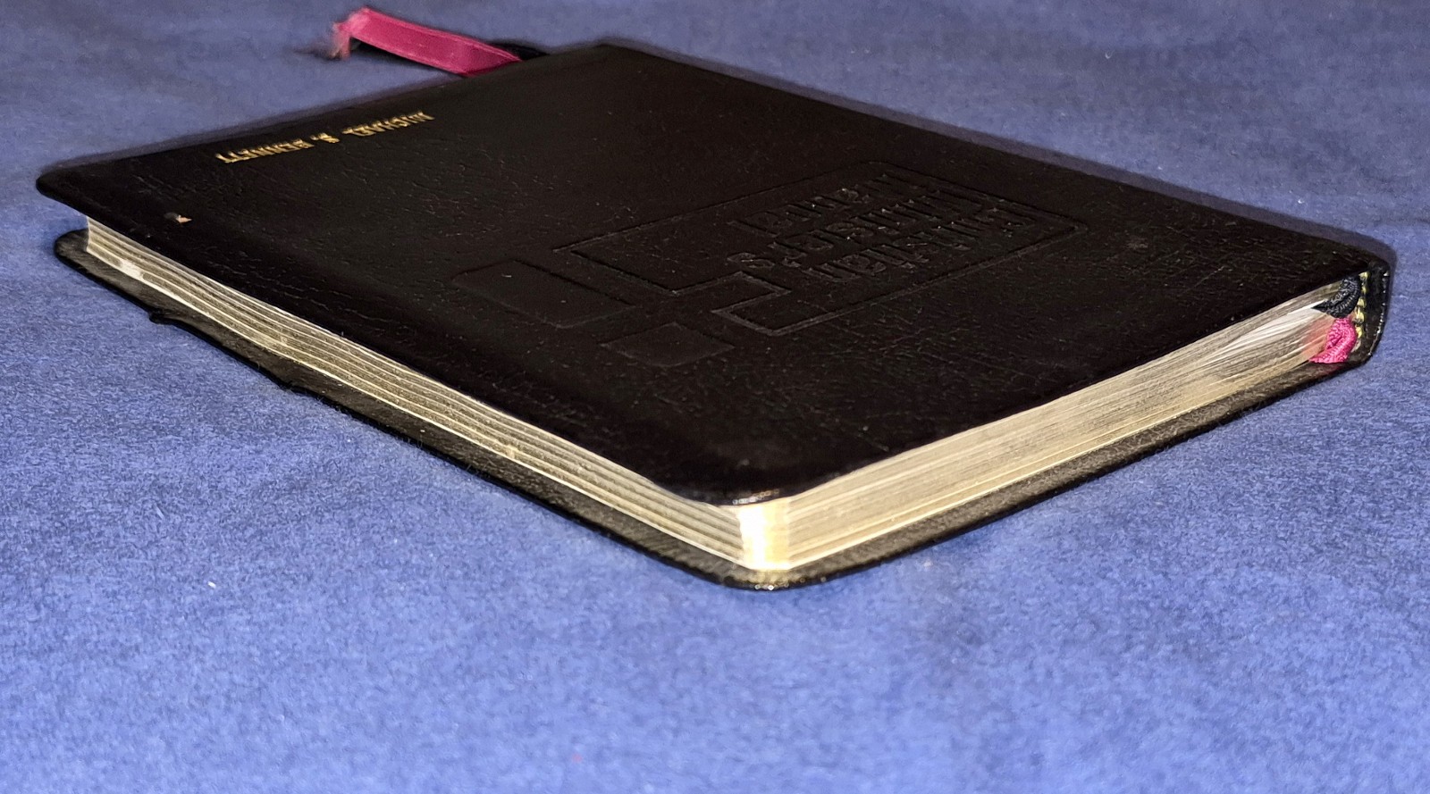 Christian Minister&rsquo;s Manual Roderick E Huron, Black Imitation Leather 1984 1991