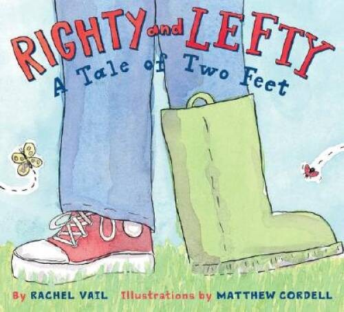 Righty & Lefty – Hardcover By Rachel Vail – VERY GOOD